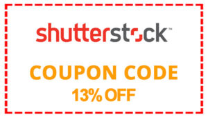 shutterstock 13 percent off